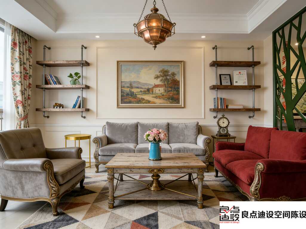 谁说办公室不能是治愈系?美式轻奢风软装设计，让职场也能有“家的温度”✨